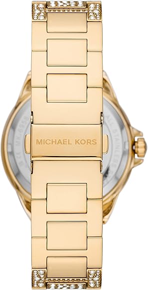 Michael Kors Camille Pavé Crystals Gold Dial Gold Steel Strap Watch for Women - MK6958 Buy Now By Michael Kors