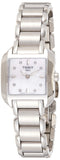 Tissot T Wave Diamonds Mother of Pearl Dial Silver Steel Strap Watch for Women - T02.1.285.74 Buy Now By Tissot