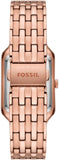 Fossil Raquel Three Hand Date Brown Dial Rose Gold Steel Strap Watch For Women - ES5323 Buy Now By Fossil