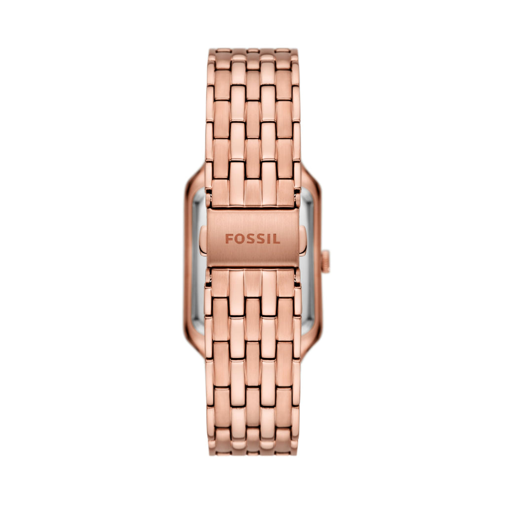 Fossil Raquel Three Hand Date Brown Dial Rose Gold Steel Strap Watch For Women - ES5323 Buy Now By Fossil