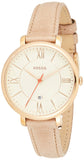 Fossil Jacqueline White Dial Brown Leather Strap Watch for Women - ES3487 Buy Now By Fossil