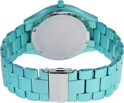 Michael Kors Slim Runway Blue Dial Blue Steel Strap Watch For Women - MK4525 Buy Now By Michael Kors