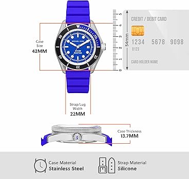 Michael Kors Maritime Three-Hand Analog Blue Dial Blue Silicone Strap Watch for Men - MK9156 Buy Now By Michael Kors