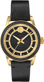 Versace Code Quartz Black Dial Black Leather Strap Watch For Men - VEPO00320 Buy Now By Versace