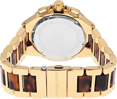 Michael Kors Camille Chronograph Brown Dial Two Tone Steel Strap Watch For Women - MK7269 Buy Now By Michael Kors