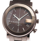 Gucci G Chrono Brown Dial Brown Steel Strap Watch For Men - YA101341 Buy Now By Gucci