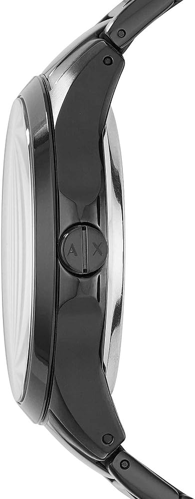 Armani Exchange Hampton Chronograph Black Dial Black Steel Strap Watch For Men - AX2192 Buy Now By Armani Exchange