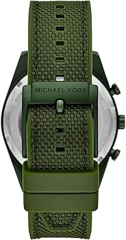 Michael Kors Accelerator Chronograph Green Dial Green Nylon Strap Watch for Men - MK9144 Buy Now By Michael Kors