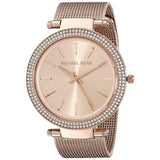 Michael Kors Darci Rose Gold Dial Rose Gold Mesh Bracelet Watch for Women - MK3369 Buy Now By Michael Kors
