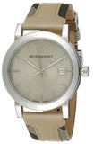 Burberry The City Beige Dial Tan Leather Strap Watch for Women - BU9021 Buy Now By Burberry