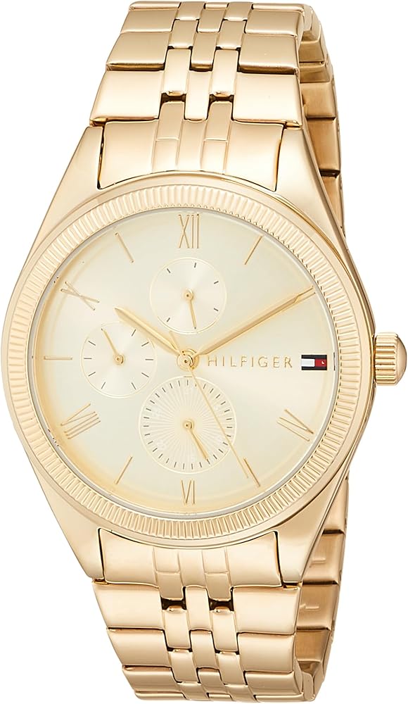 Tommy Hilfiger Monica Quartz Gold Dial Gold Steel Strap Watch For Women - 1782592 Buy Now By Tommy Hilfiger