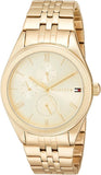 Tommy Hilfiger Monica Quartz Gold Dial Gold Steel Strap Watch For Women - 1782592 Buy Now By Tommy Hilfiger
