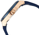 Guess Legacy Chronograph Blue Dial Blue Rubber Strap Watch For Men - W1049G9 Buy Now By Guess