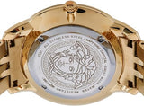 Versace Audrey Quartz Grey Dial Gold Steel Strap Watch for Women - VELR00719 Buy Now By Versace