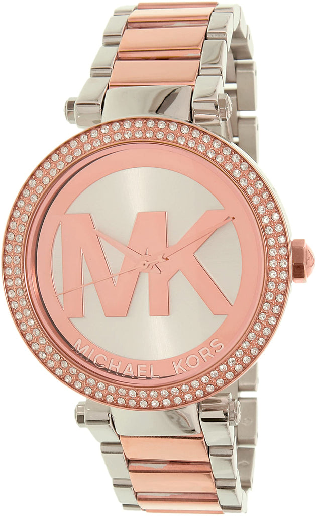 Michael Kors Parker Gold Dial Two Tone Steel Strap Watch for Women - MK6314 Buy Now By Michael Kors