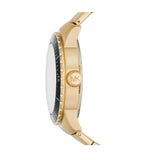 Michael Kors Cunningham Multifunction Black Dial Gold Steel Strap Watch For Men - MK7154 Buy Now By Michael Kors