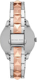 Michael Kors Runway Mercer Crystals Silver Dial Two Tone Steel Strap Watch For Women - MK6716 Buy Now By Michael Kors