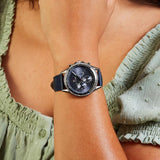 Tommy Hilfiger Ari Quartz Diamonds Blue Dial Blue Leather Strap Watch for Women - 1781979 Buy Now By Tommy Hilfiger