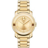 Movado Bold Gold Dial Gold Steel Strap Watch for Women - 3600323 Buy Now By Movado