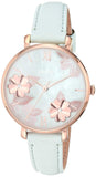 Fossil Jacqueline Multi Colored Dial Blue Leather Strap Watch for Women - ES4813 Buy Now By Fossil