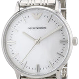 Emporio Armani Classic Quartz Mother of Pearl Dial Silver Steel Strap Watch For Women - AR1602 Buy Now By Emporio Armani