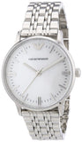 Emporio Armani Classic Quartz Mother of Pearl Dial Silver Steel Strap Watch For Women - AR1602 Buy Now By Emporio Armani
