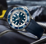 Breitling Superocean Automatic 42mm Blue Dial Blue Rubber Strap Watch for Men - A17375E71C1S1 Buy Now By Breitling