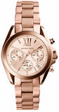 Michael Kors Runway Chronograph Rose Gold Dial Rose Gold Steel Strap Watch For Women - MK5778 Buy Now By Michael Kors