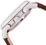 Fossil Grant Automatic White Dial Brown Leather Strap Watch for Men - ME3027 Buy Now By Fossil