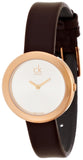 Calvin Klein Firm White Dial Brown Leather Strap Watch for Women - K3N236G6 Buy Now By Calvin Klein