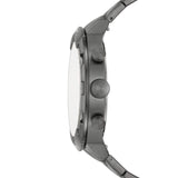 Fossil Bronson Chronograph Blue Dial Grey Steel Strap Watch for Men - FS5711 Buy Now By Fossil