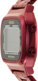 Fossil Retro Analog-Digital Black Dial Red Steel Strap Watch for Men - FS5897 Buy Now By Fossil