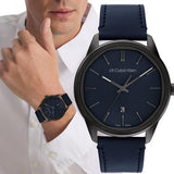 Calvin Klein Tone Blue Dial Blue NATO Strap Watch for Men - K7K514VN Buy Now By Calvin Klein