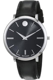 Movado 1881 Automatic Black Dial Black Leather Strap Watch for Men - 606873 Buy Now By Movado