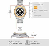 Michael Kors Maritime Analog Black Dial Silver Steel Strap Watch for Men - MK9161 Buy Now By Michael Kors