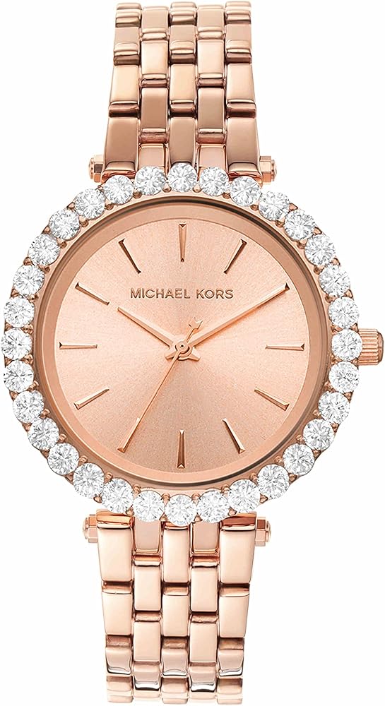 Michael Kors Darci Quartz Rose Gold Dial Rose Gold Steel Strap Watch For Women - MK4514 Buy Now By Michael Kors