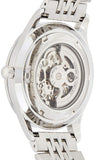 Emporio Armani Meccanico Skeleton Silver Dial Silver Steel Strap Watch For Men - AR1945 Buy Now By Emporio Armani