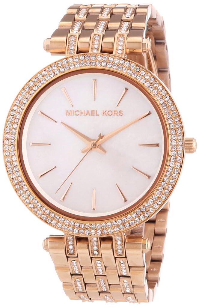 Michael Kors Darci Mother of Pearl Dial Rose Gold Steel Strap Watch for Women - MK3220 Buy Now By Michael Kors