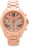 Michael Kors Bradshaw Chronograph Rose Gold Dial Rose Gold Steel Strap Watch For Women - MK6321 Buy Now By Michael Kors