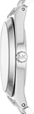 Michael Kors Channing Quartz White Dial Two Tone Steel Strap Watch For Women - MK6649 Buy Now By Michael Kors