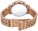 Fossil Boyfriend Chronograph Rose Gold Dial Rose Gold Steel Strap Watch for Women - ES3380 Buy Now By Fossil