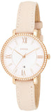 Fossil Jacqueline White Dial Pink Leather Strap Watch for Women - ES4303 Buy Now By Fossil