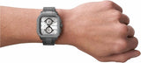 Fossil Inscription Multifunction Silver Dial Grey Steel Strap Watch for Men - BQ2657 Buy Now By Fossil