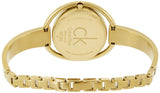 Calvin Klein Impetuous White Dial Gold Steel Strap Watch for Women - K4F2N516 Buy Now By Calvin Klein