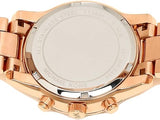 Michael Kors Ritz Chronograph Rose Gold Dial Rose Gold Steel Strap Watch For Women - MK6485 Buy Now By Michael Kors