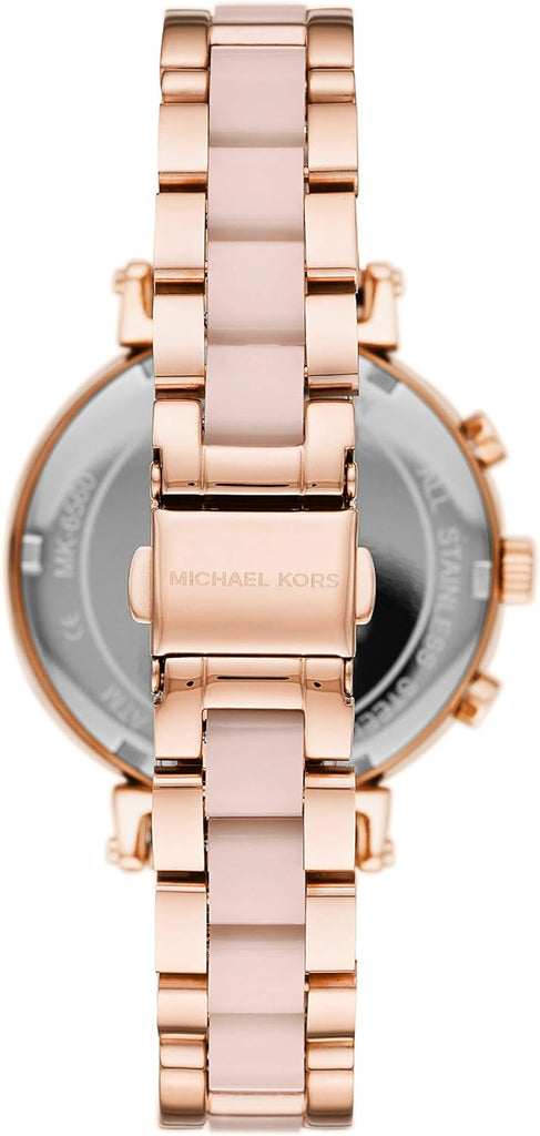 Michael Kors Sofie Chronograph Rose Gold Dial Rose Gold Steel Strap Watch For Women - MK6560 Buy Now By Michael Kors