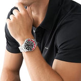 Michael Kors Everest Chronograph Black Dial Silver Steel Strap Watch For Men - MK8977 Buy Now By Michael Kors