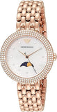 Emporio Armani Rosa Mother of Pearl Dial Rose Gold Steel Strap Watch For Women - AR11462 Buy Now By Emporio Armani