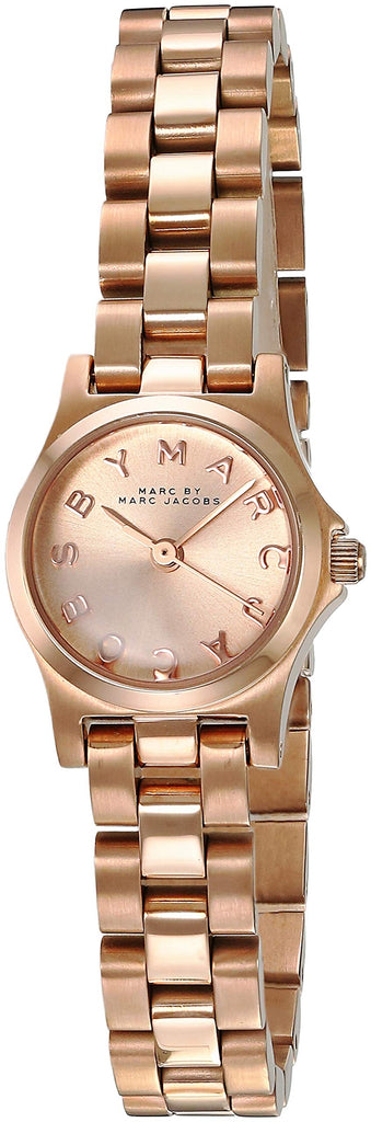 Marc Jacobs Dinky Rose Gold Dial Rose Gold Steel Strap Watch for Women - MBM3200 Buy Now By Marc Jacobs