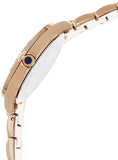 Bulova Crystal Mother of Pearl Dial Rose Gold Steel Strap Watch for Women - 98L197 Buy Now By Bulova